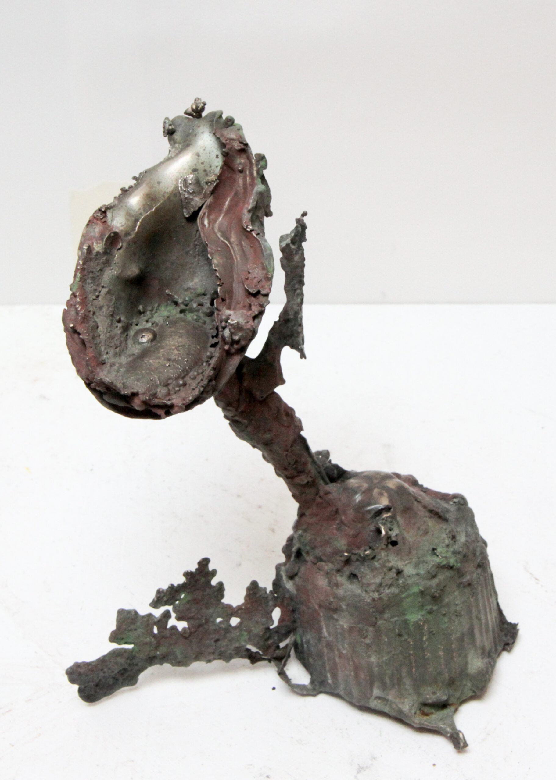 Cast bronze (unique, direct burnout), 15 x 11 x 10cm, 2023